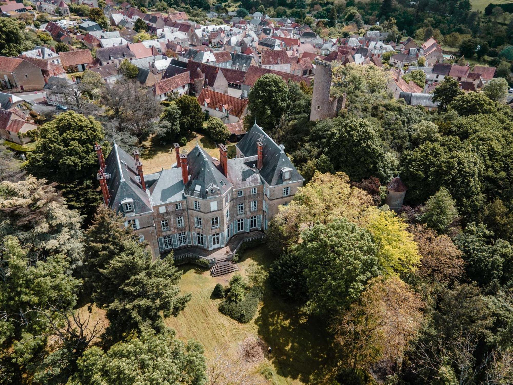 Chateau De Sainte-Severe Exterior foto